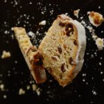 stollen, bread, crumbs